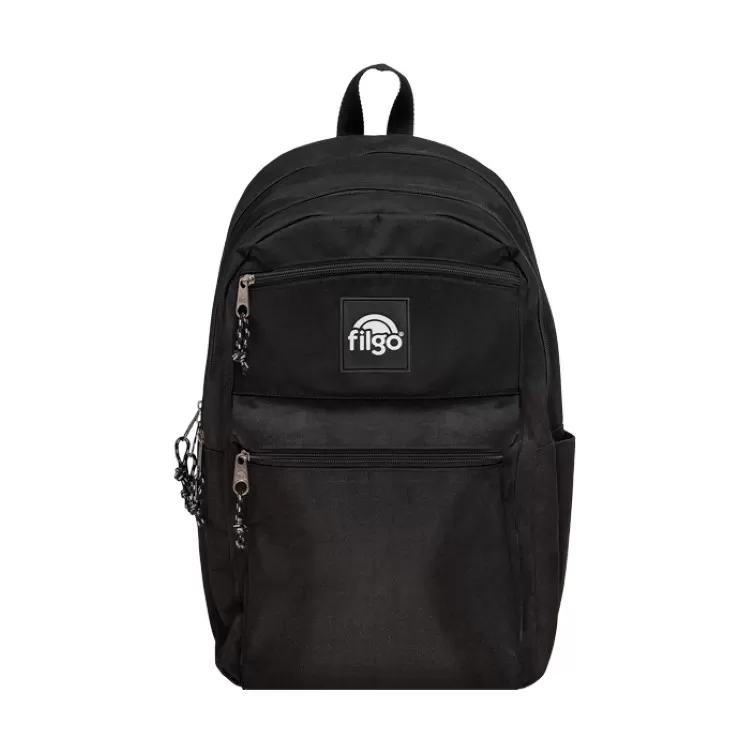 Mochila Escolar Filgo 2026 Krew 19" Negra Art.MO26-KREW-001
